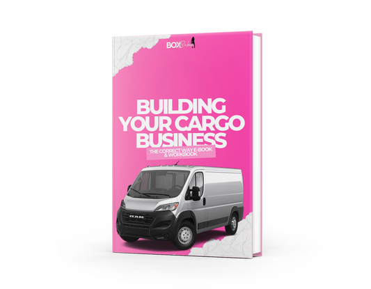 BUILDING YOUR CARGO VAN BUSINESS THE CORRECT WAY. E-BOOK & WORKBOOK