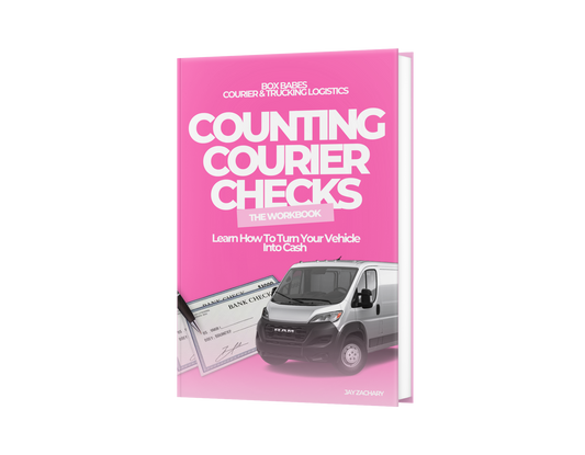 Counting Courier Checks The Workbook (FREE TRAINING W/ PURCHASE OFF WORKBOOK)